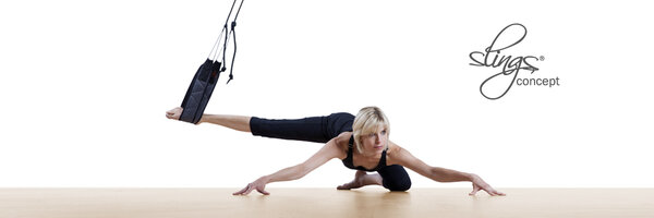 slings in concept Dynamische workouts an den Seilen
